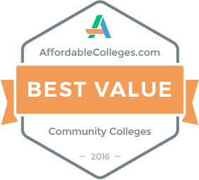 AffordableColleges.com Best Value Community Colleges Badge