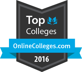 OnlineColleges.com Top Colleges 2016 Badge