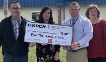 Koch Industries Donation Photo April 2021