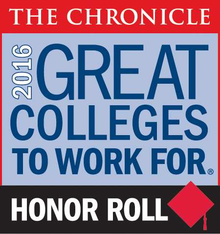 2016 Great Colleges to Work For Honor Roll Image