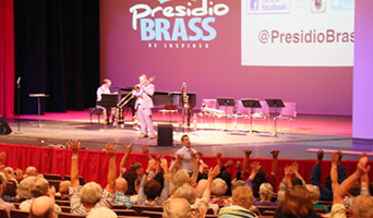 Presidio Brass performs at NFCC Sept 29 2017