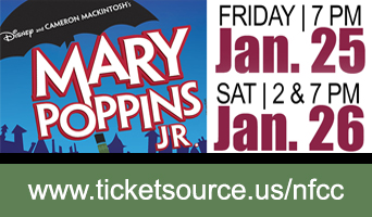 NFCC presents Mary Poppins JR Jan 25-26