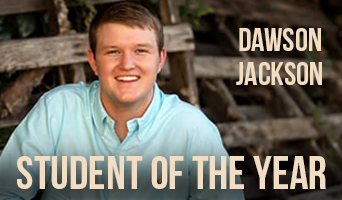 Dawson Jackson 2020 NFC Student of the Year