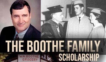 The Boothe Family Scholarship 2020
