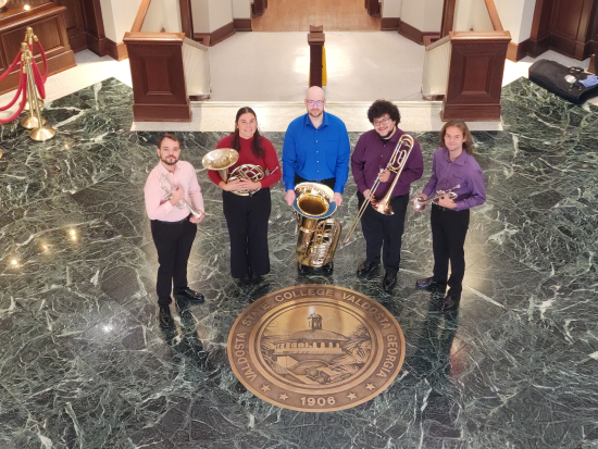 VSU's Presidential Brass Quintet