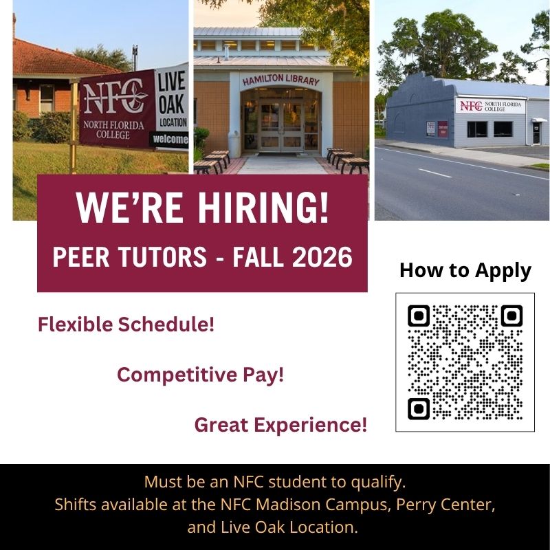 We are hiring peer tutors