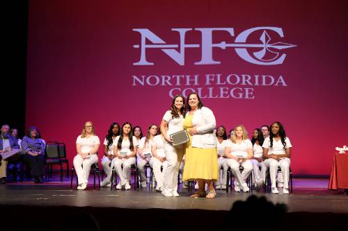 Kelley Howell of Lafayette County earned both the Academic Achievement Award and the Keeper of the Light Award